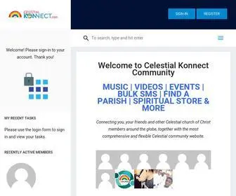 Celestialkonnect.com(celestialkonnect) Screenshot