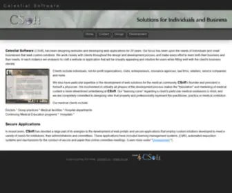 Celestialsoftware.com(Celestial Software) Screenshot