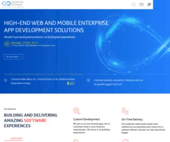 Celestialsys.com(Cloud Solutions) Screenshot