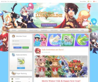 Celestialuna.com(Celestia Luna Online) Screenshot