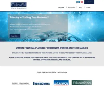 Celestialwealthmanagement.com(Celestial Wealth Management Towson Financial Planning) Screenshot