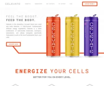 Celevate.com(Energize Your Cells) Screenshot