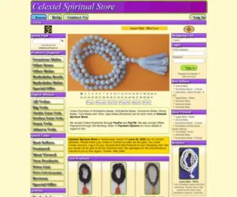 Celextel.com(Celextel Spiritual Store) Screenshot