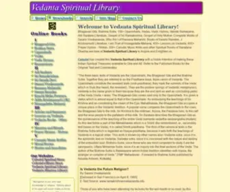 Celextel.org(Vedanta Spiritual Library) Screenshot