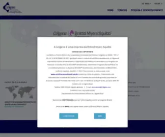 Celgene.com.br(Celgene Brasil) Screenshot