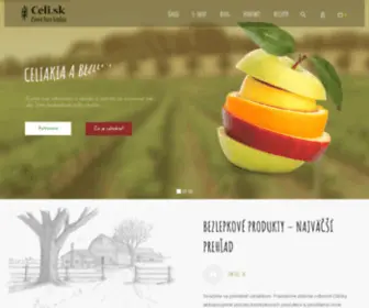 Celi.sk(Bezlepková diéta a potraviny) Screenshot