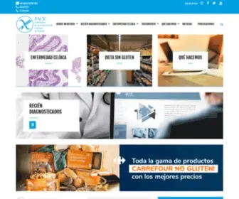 Celiacos.org(La Federación de Asociaciones de Celiacos de España (FACE)) Screenshot