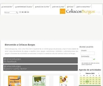 Celiacosburgos.org(Castilla y León) Screenshot