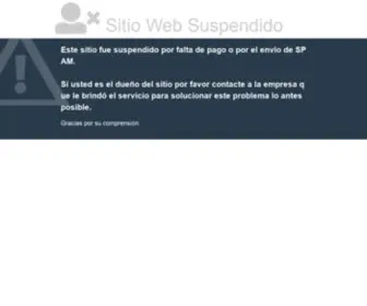 Celiacovarrubias.com(Sitio Suspendido) Screenshot