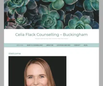 Celiaflackcounselling.com(People start to heal the moment they feel heard) Screenshot