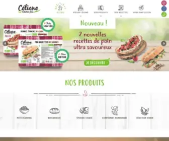 Celianeglutenfree.com(Bienvenue chez Céliane) Screenshot