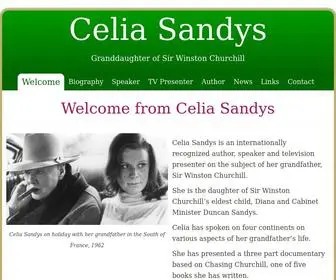 Celiasandys.com(Celia Sandys) Screenshot