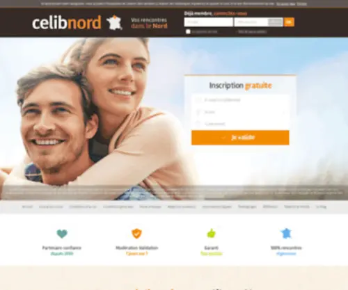 Celibnord.com(Rencontres à Lille et région Nord) Screenshot