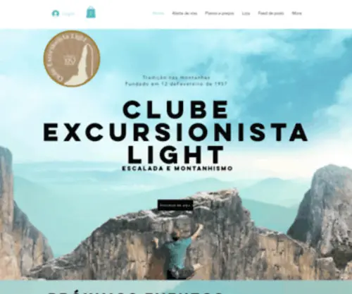 Celight.org.br(Clube Excursionista Light) Screenshot