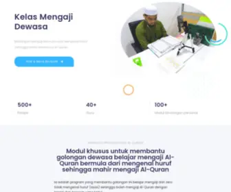 Celikalquran.com(Belajar mengaji al) Screenshot