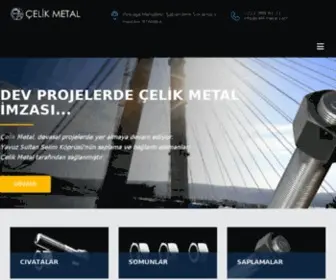 Celikmetal.com(1982 y?l?nda kurulan) Screenshot