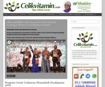 Celikvitamin.com(Tips Sihat Ceria) Screenshot