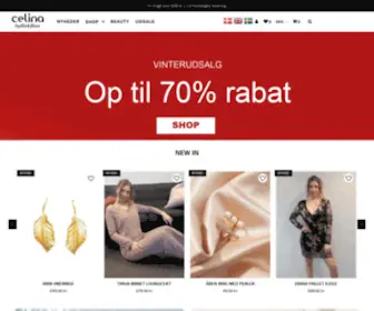 Celinakollektion.dk(Tøj) Screenshot