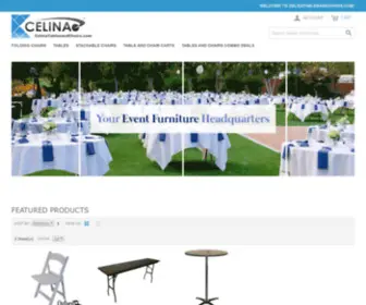 Celinatablesandchairs.com(Celina Party Tents) Screenshot