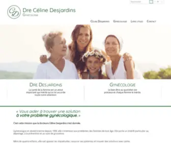 Celinedesjardins.ca(Gynécologie) Screenshot