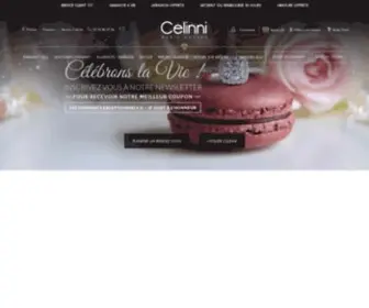 Celinni.com(Celinni diamant : bijouterie diamantaire à Paris) Screenshot