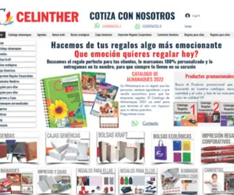 Celinther.com(Regalos Corporativos Impresos Almanaques) Screenshot