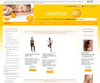 Celiulitas.eu(Liekninantys apatiniai internetu) Screenshot