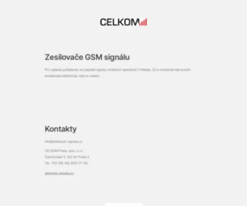 Celkom.cz(Exkluzivní) Screenshot
