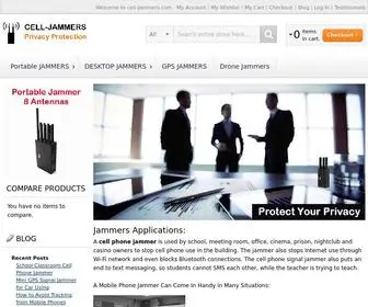 Cell-Jammers.com(BUY 3G/4G/5G CELL PHONE JAMMER) Screenshot