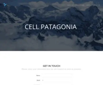 Cell-Patagonia.com(Cell Patagonia) Screenshot