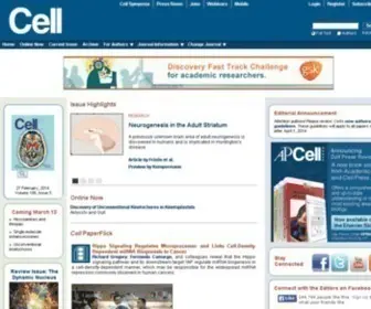 Cell.com(Cell Press) Screenshot