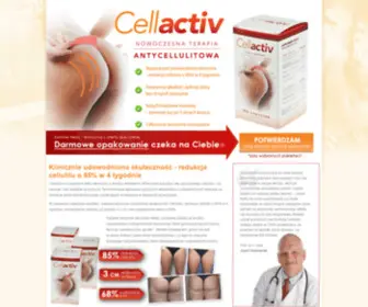 Cellactiv.pl(Jak pozbyć się cellulitu) Screenshot