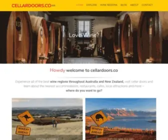 Cellardoors.co(Join the Global Wine Trail Experience) Screenshot