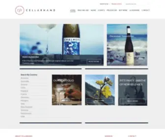 Cellarhand.com.au(Cellarhand Wine Wholesalers) Screenshot