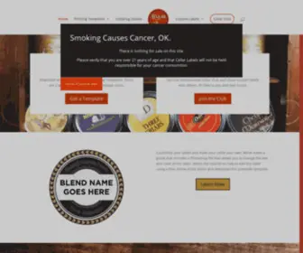 Cellarlabels.com(Cellar Labels) Screenshot