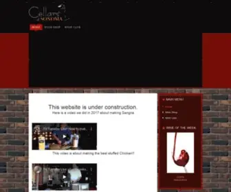 Cellarsofsonoma.com(Cellars of Sonoma) Screenshot