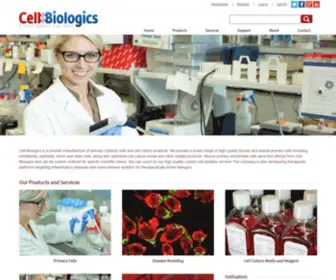 Cellbiologics.com(Cellbiologics) Screenshot