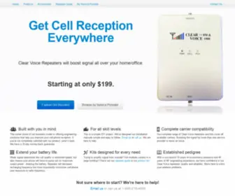 CellboosterStore.com(Increase your wireless signal) Screenshot