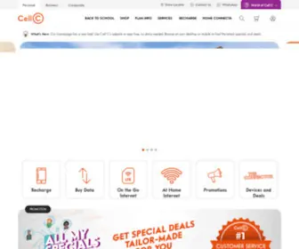 Cellc.co.za(C-Fibre (FTTH)) Screenshot