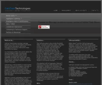 Cellcastcorp.com(CellCast Technologies) Screenshot