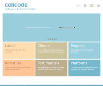 Cellcode.com(Gets your business mobile) Screenshot