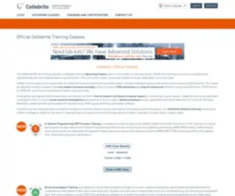 Cellebritelearningcenter.com(Cellebrite Learning Center) Screenshot