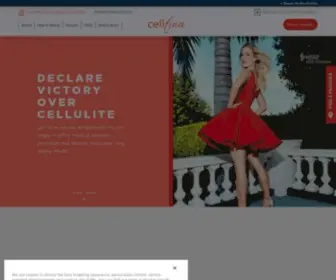 Cellfina.com(Looking for a cellulite treatment) Screenshot