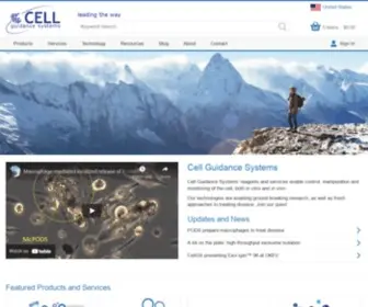 Cellgs.com(Guiding cells) Screenshot