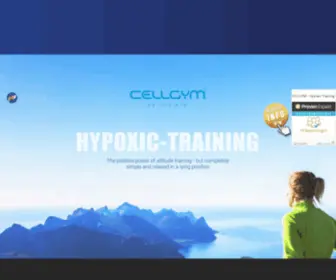 Cellgym.uk(CELLGYM®) Screenshot