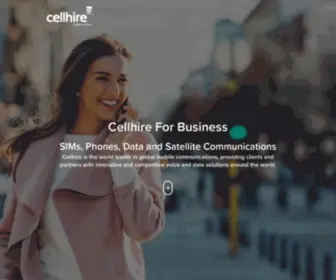 Cellhire.co.uk(International SIM cards) Screenshot