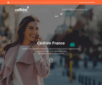 Cellhire.fr(Cellhire) Screenshot