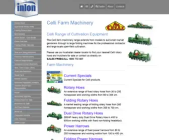 Celli.com.au(Farm Machinery & Equipment) Screenshot