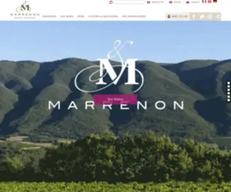 Cellier-DE-Marrenon.com(Luberon Ventoux Provence Wines) Screenshot