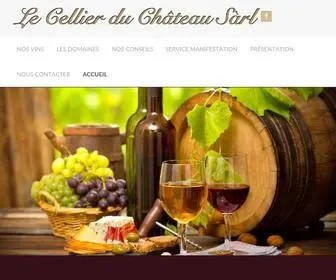 Cellier-DU-Chateau.ch(Cellier du Château) Screenshot